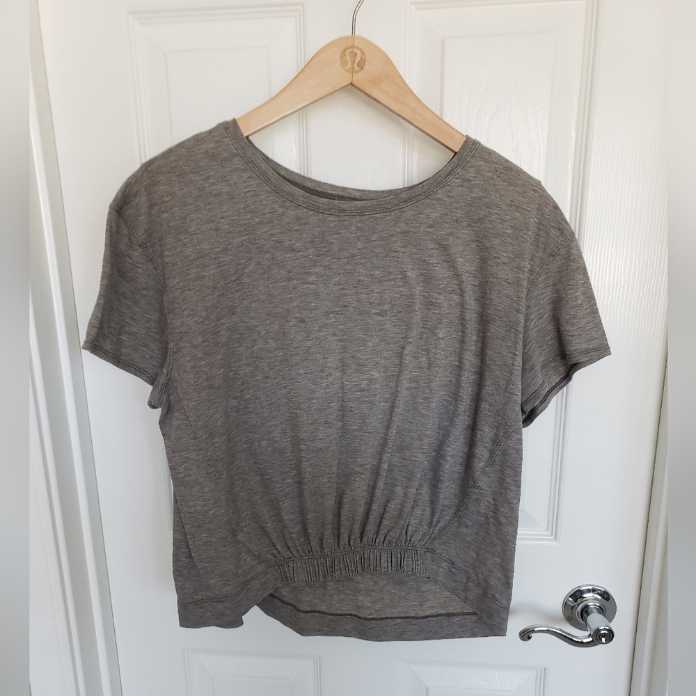 Lululemon Gathered Front Tee